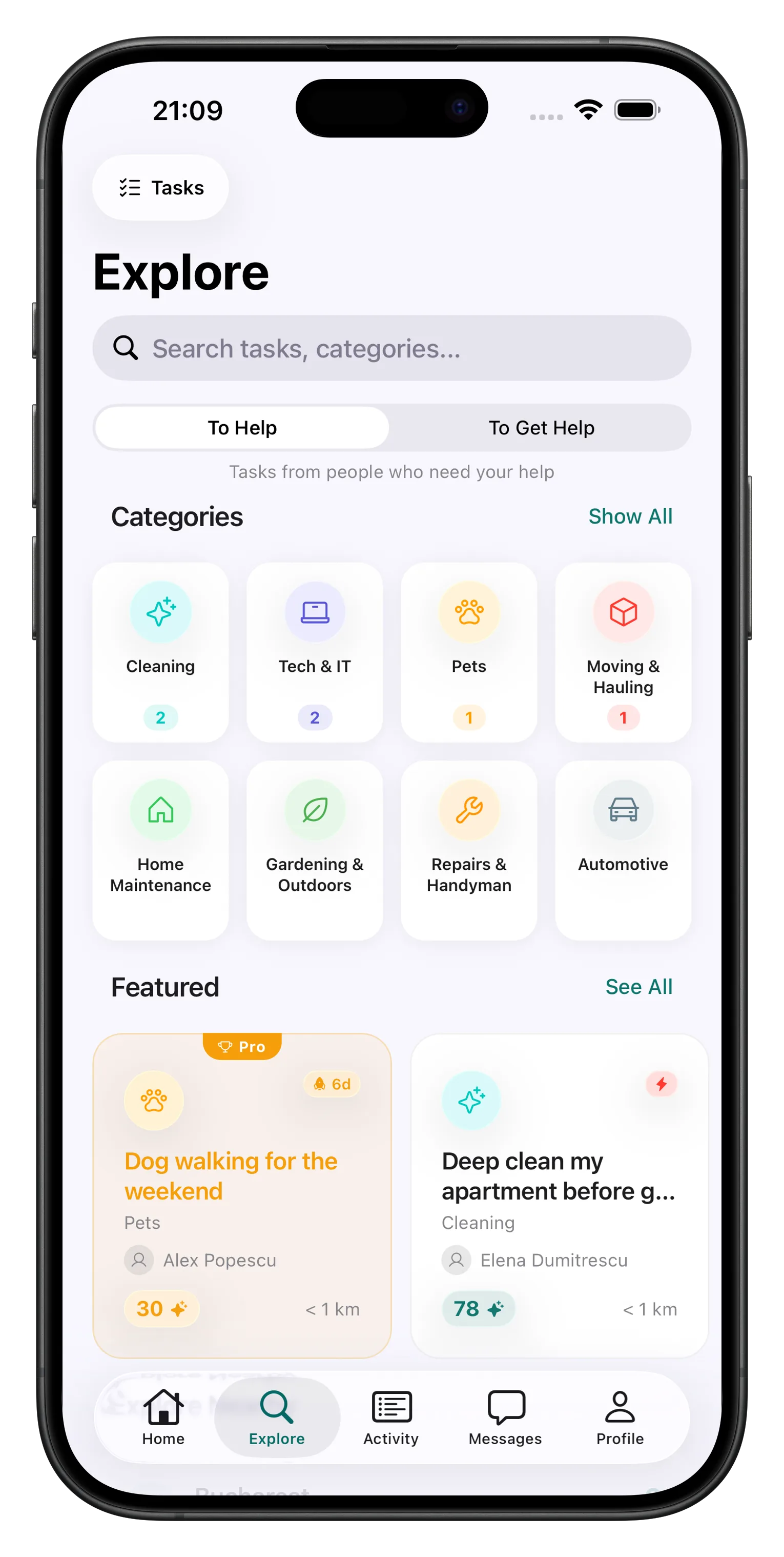 Discover what's around you