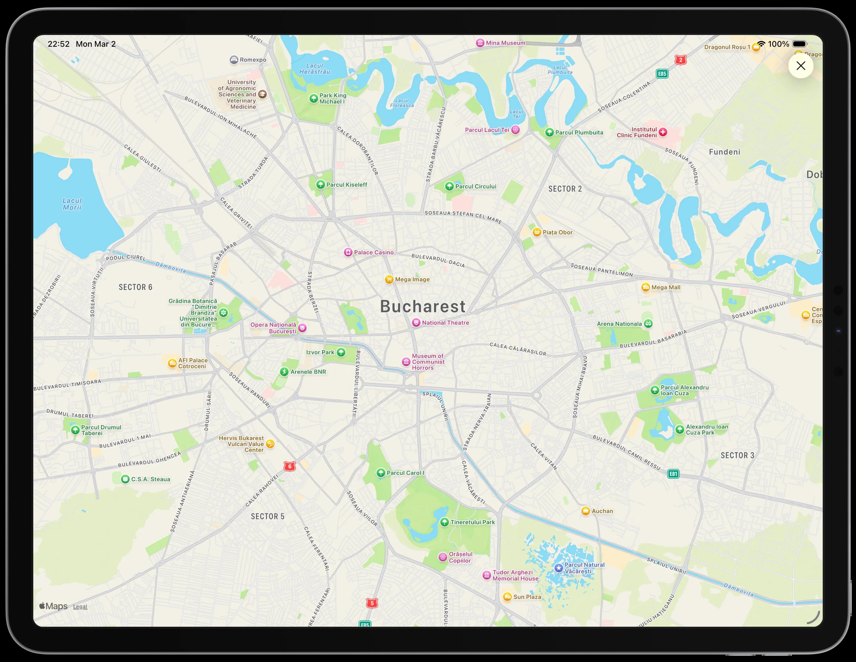 HandIt map showing tasks and items near you