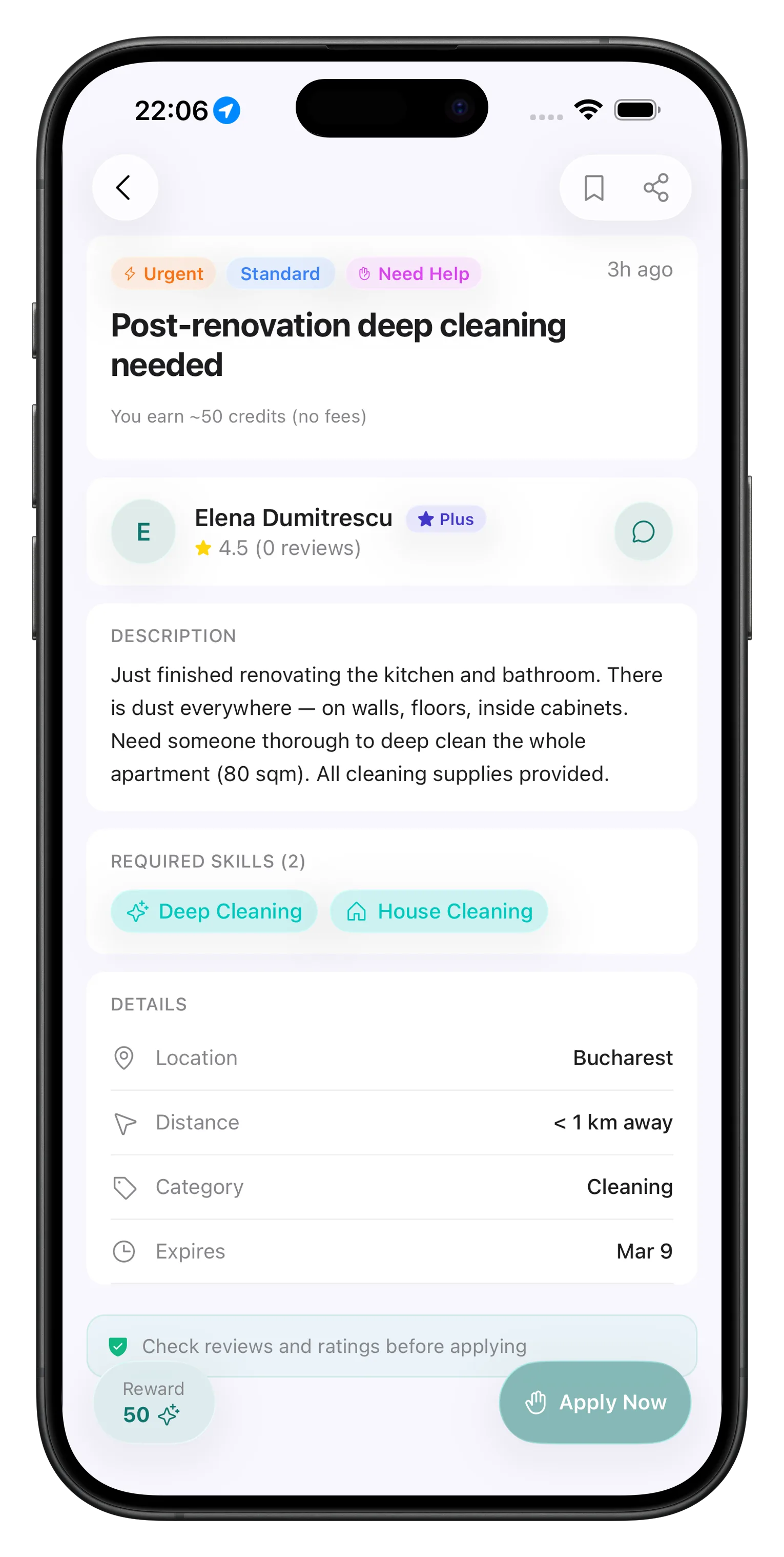 Every detail at a glance